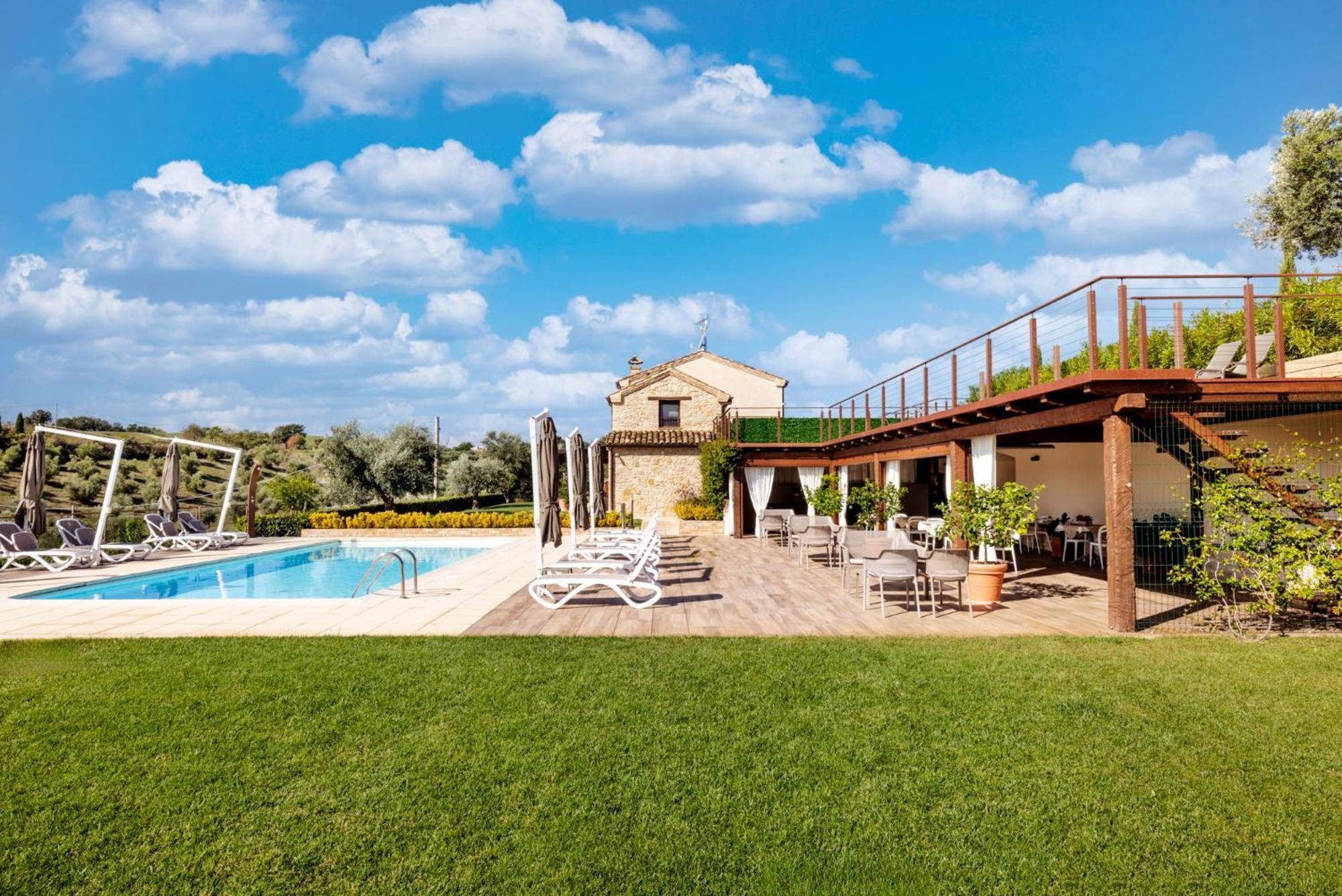 Agrirelais Collelago Massignano Kültér fotó